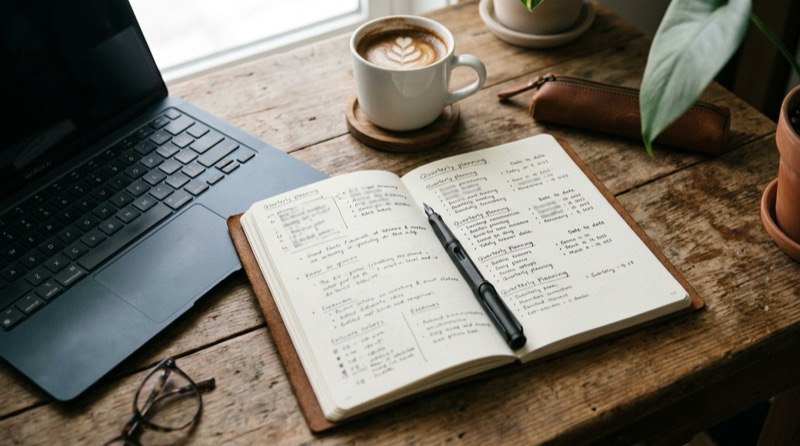 Setting quarterly goals